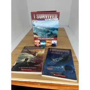 Bundle Of I Survived Books Hardback And Paperback Including  Five Epic Disasters